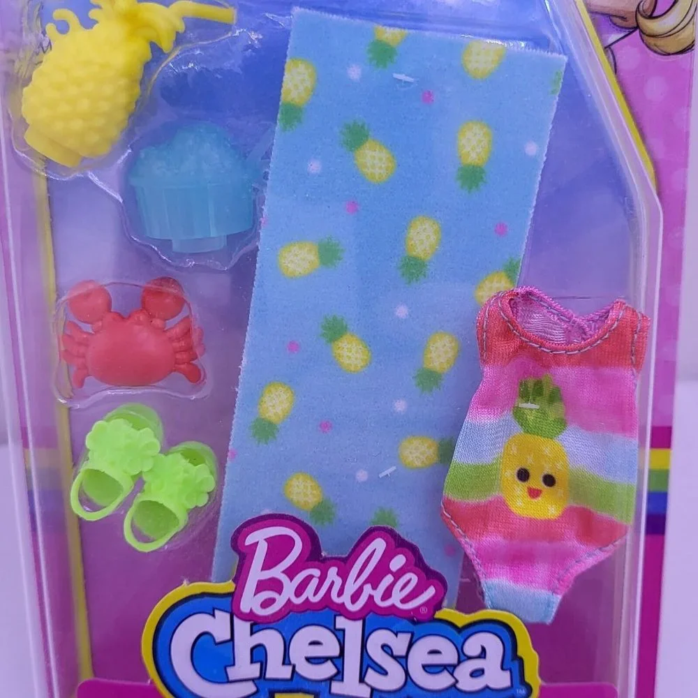 New Mattel Barbie - Barbie‎ Family Chelsea Beach Accessory Pack Toy Gift